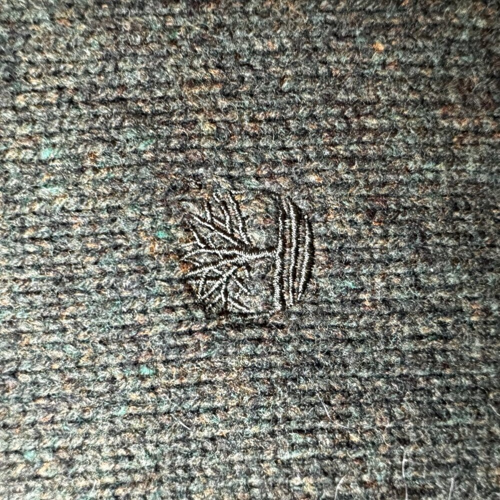 Timberland Olive Green Lambswool Sweater View 3